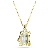 Gema pendant, Mixed cuts, Multicolored, Gold-tone plated by SWAROVSKI