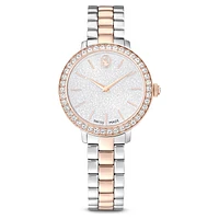 Matrix 3-link watch, Swiss Made, Metal bracelet, Silver Tone