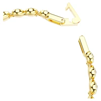 Una Angelic set, Round cut, White, Gold-tone plated by SWAROVSKI