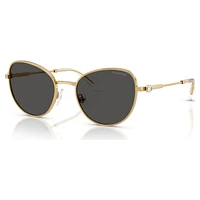 Sunglasses, Cat-eye shape, Gray by SWAROVSKI