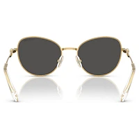 Sunglasses, Cat-eye shape, Gray by SWAROVSKI