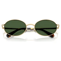 Sunglasses, Oval shape, Green by SWAROVSKI