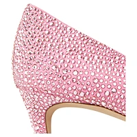 STUART WEITZMAN Stuart Power Shine pump, Pink by SWAROVSKI