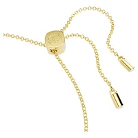 Idyllia Lilia bracelet, Butterfly, White, Gold-tone plated by SWAROVSKI