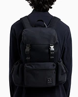 Armani Exchange - Backpack with side pockets, Man, Navy Blue, Size: TU