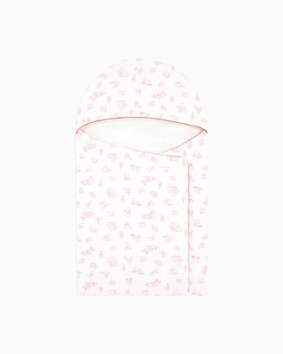 Emporio Armani - Sunday pattern interlock jersey sleeping bag, Unisex Junior, Pink, Size: TU