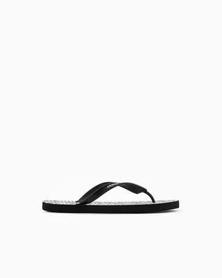 Armani Exchange - Rubber flip flops, Man, Black, Size: 42