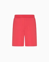 Armani Exchange - Basic Bermuda stretch fabric, Man, Red, Size: