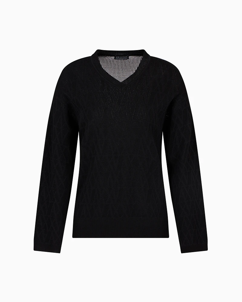Armani Exchange - Jumpers, Woman, Black, Size: