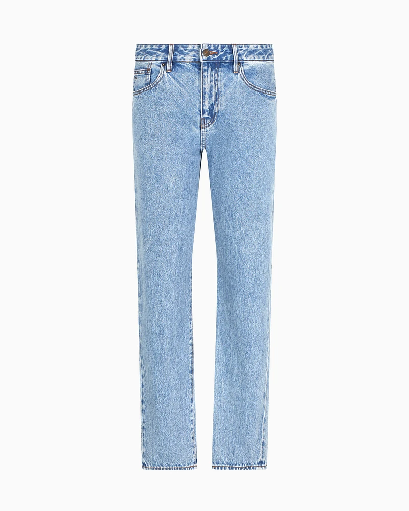 Armani Exchange - J13 slim fit jeans cotton denim, Man, Blue, Size: