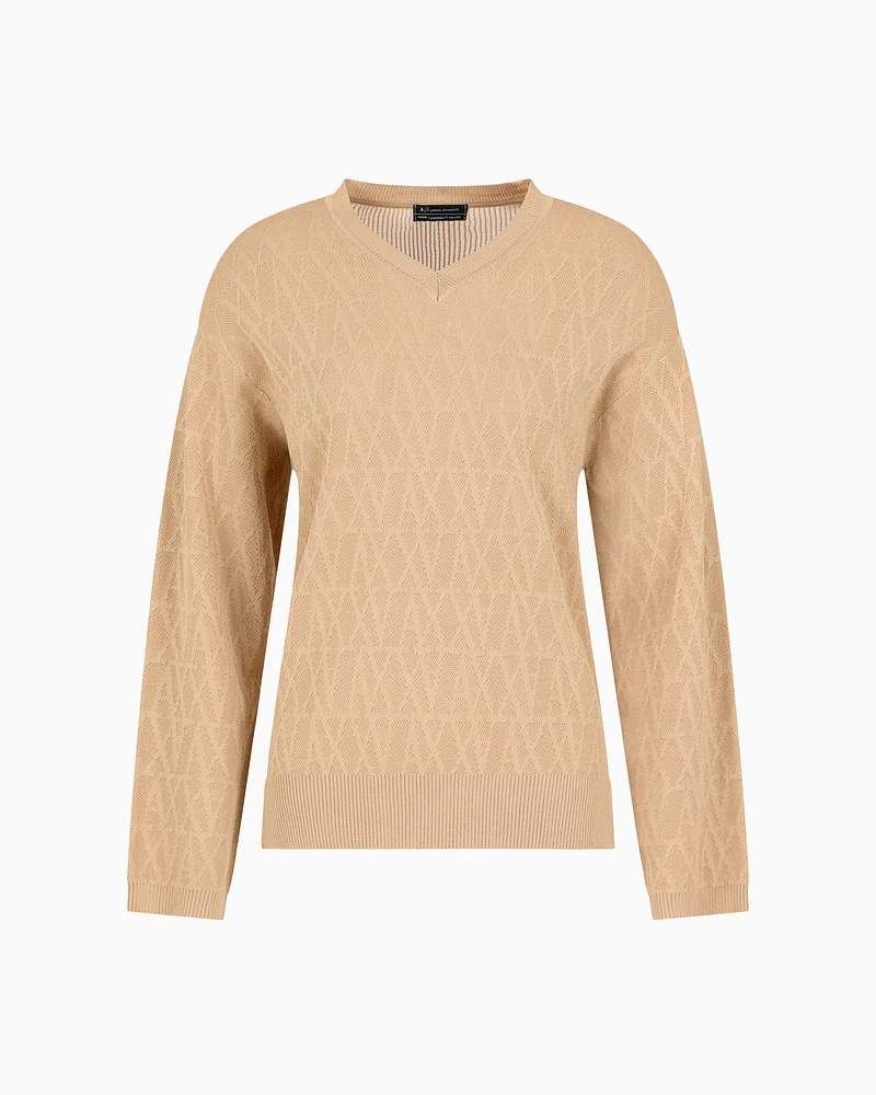 Armani Exchange - Jumpers, Woman, Beige, Size: