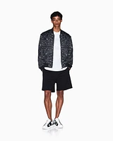 Armani Exchange - Kaleidoscope Pattern Bomber Jacket, Man, Black, Size: XS