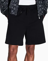 Armani Exchange - Cotton interlock Bermuda shorts, Man, Black, Size: XS