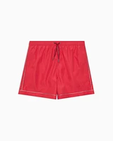 Armani Exchange - Boxer costume with contrasting profiles, Man, Red, Size: