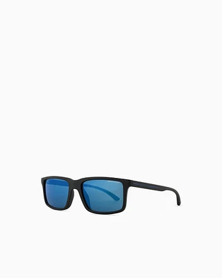 Armani Exchange - Men’s rectangular sunglasses, Man, Black, Size: 57L