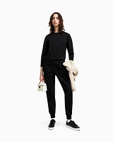 Armani Exchange - Sweatpants, Woman, Black, Size: