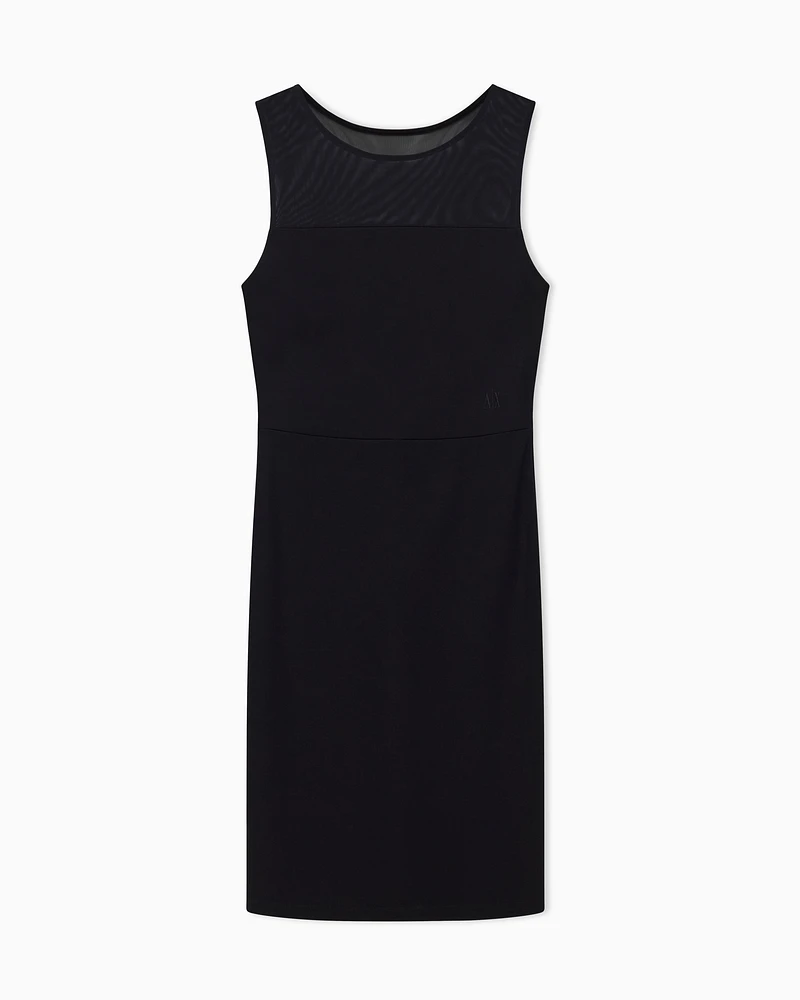 Armani Exchange - Short Dresses, Woman, Black, Size: