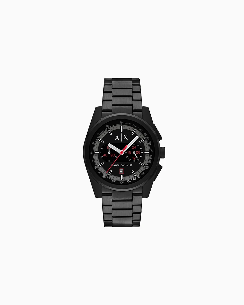 Armani Exchange - Chronograph Stainless Steel Watch, Man, Multicoloured, Size: TU