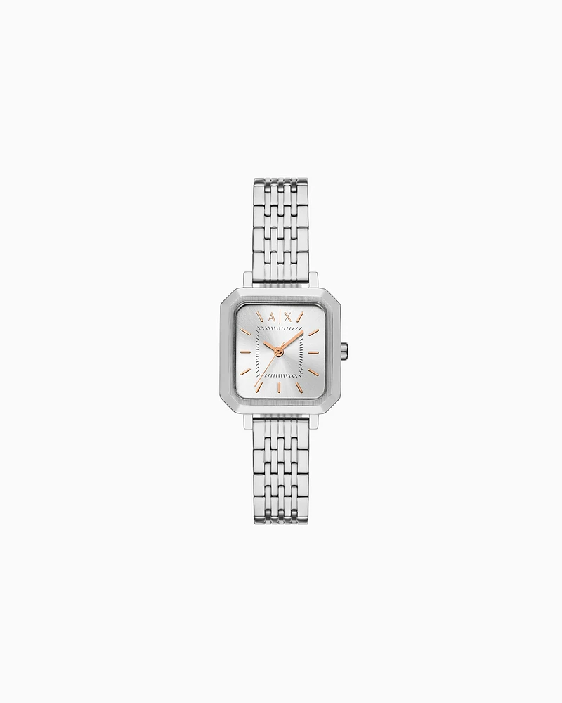 Armani Exchange - Steel Strap Watches, Woman, Multicoloured, Size: TU