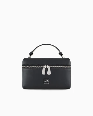 Armani Exchange - Small trunk bag, Woman, Black, Size: TU