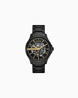 Armani Exchange -  Automatic Black Stainless Steel Watch, Man, Multicoloured, Size: TU