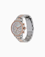 Armani Exchange - Watch with mother-of-pearl dial, Woman, Multicoloured, Size: TU