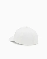 Armani Exchange - Cap with visor and logo, Man, White, Size: L/XL