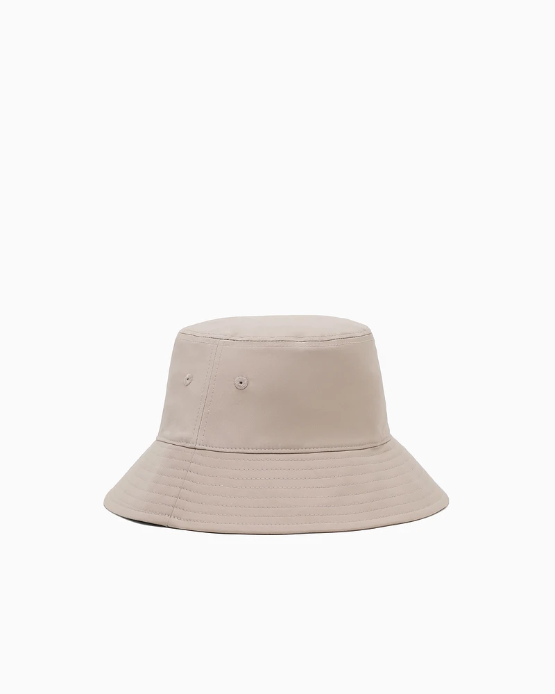 Armani Exchange -  Bucket hat with logo, Man, Beige, Size: