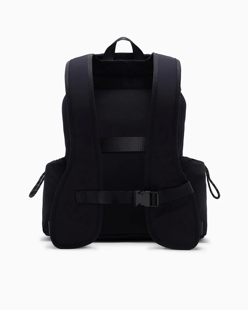 Armani Exchange - Backpack with side pockets, Man, Navy Blue, Size: TU