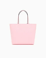Armani Exchange - Shopper bag with allover logo, Woman, Pink, Size: TU