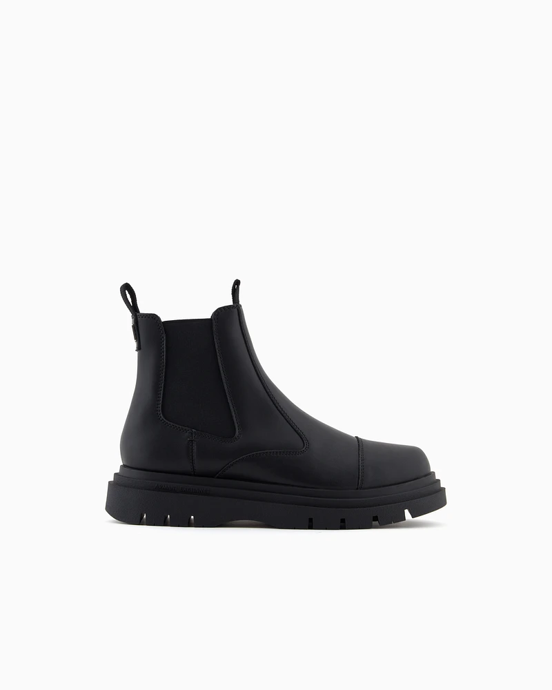 Armani Exchange - Chelsea Boots, Man, Black, Size: