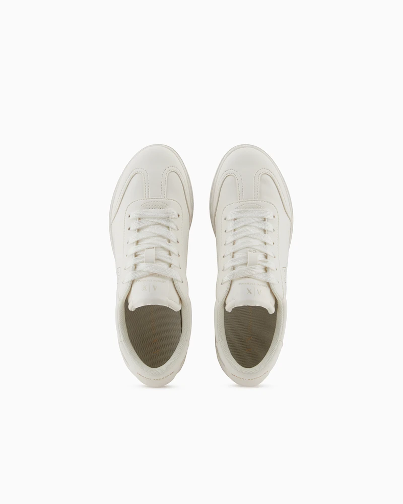 Armani Exchange - Sneakers, Woman, White, Size: