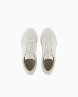 Armani Exchange - Sneakers, Woman, White, Size: