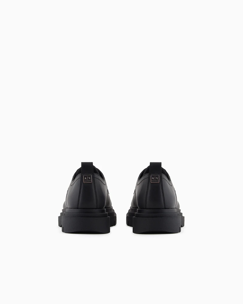 Armani Exchange - Lace-ups, Man, Black, Size: