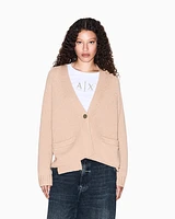 Armani Exchange - Cardigans, Woman, Camel, Size: S