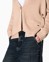 Armani Exchange - Cardigans, Woman, Camel, Size: S