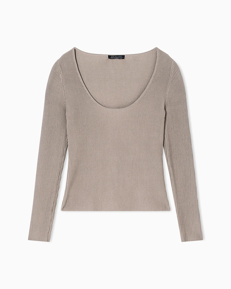Armani Exchange - Jumpers, Woman, Brown, Size:
