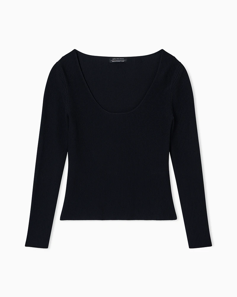 Armani Exchange - Jumpers, Woman, Black, Size: S