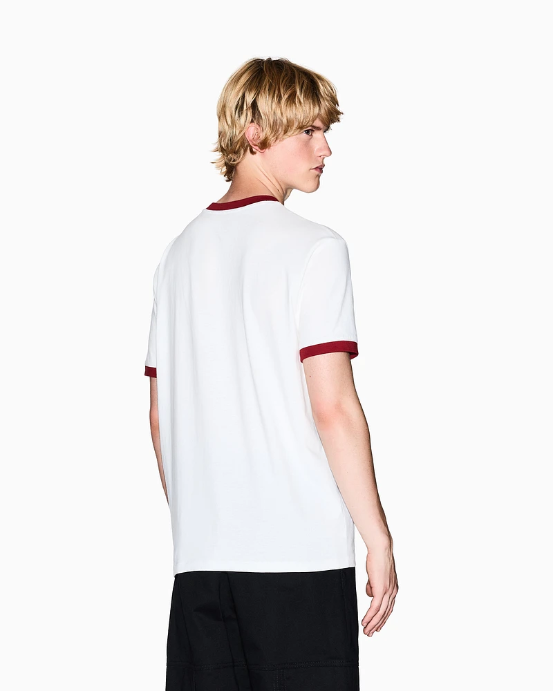 Armani Exchange - Regular Fit T-Shirts, Man, White, Size:
