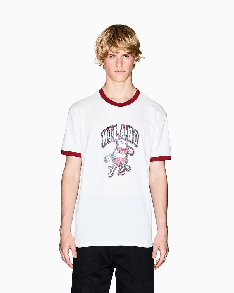 Armani Exchange - Regular Fit T-Shirts, Man, White, Size: