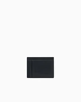 Armani Exchange - Card holder in garnet material, Man, Black, Size: TU