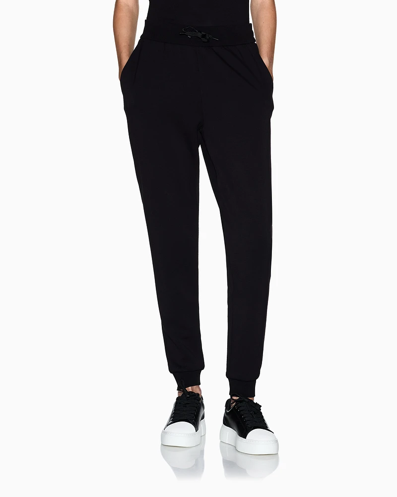 Armani Exchange - Icon Jogger Pants, Woman, Black, Size: