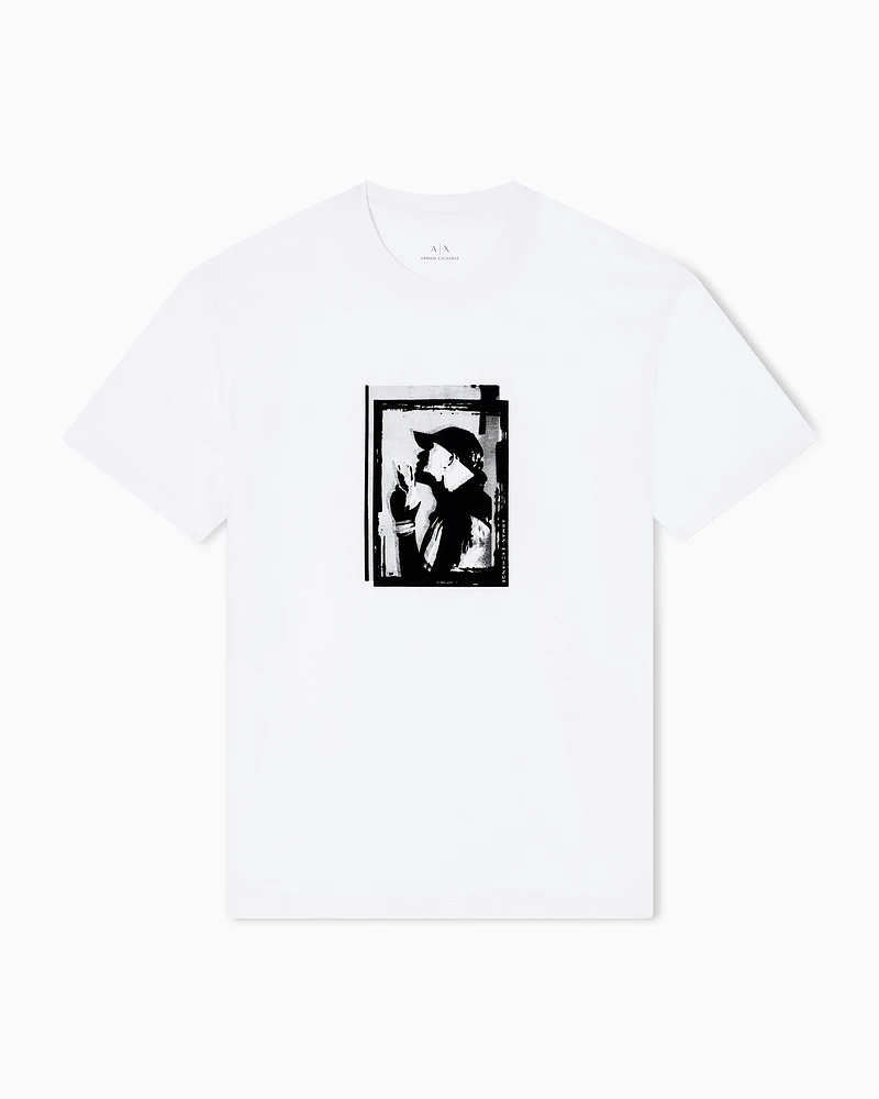 Armani Exchange - Regular Fit T-Shirts, Man, White, Size: