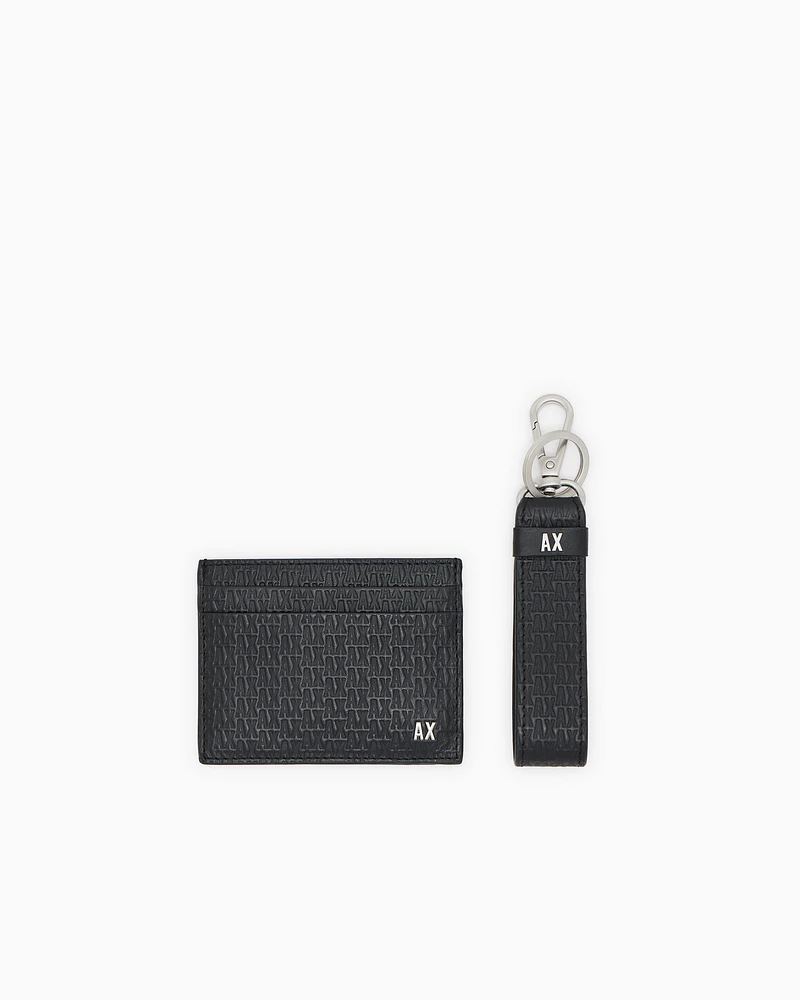 Armani Exchange - Leather goods Sets, Man, Black, Size: TU