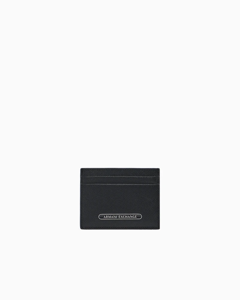 Armani Exchange - Card Holders, Man, Black, Size: TU