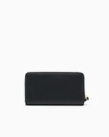 Armani Exchange -  Horizontal wallet with logo, Woman, Black, Size: TU
