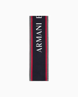 Armani Exchange - Scarves, Man, Blue, Size: TU