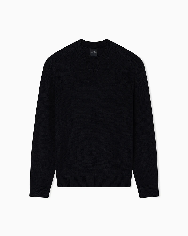 Armani Exchange - Jumpers, Man, Black, Size: