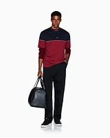 Armani Exchange - Regular fit two-tone T-shirt, Man, Blue, Size: M