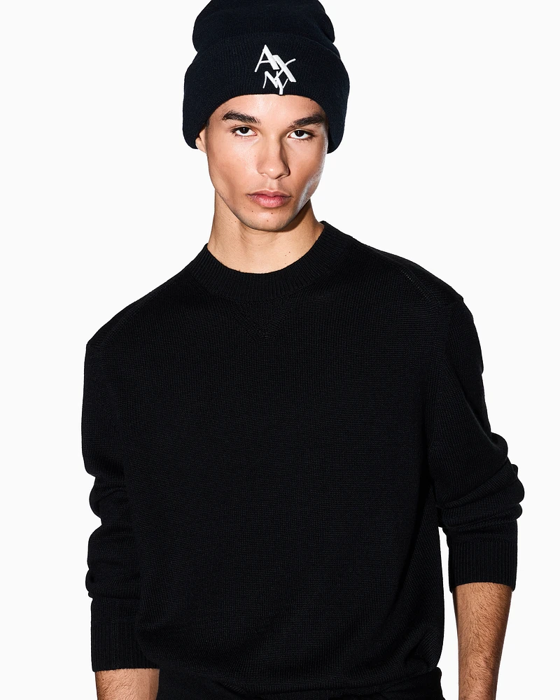Armani Exchange - Jumpers, Man, Black, Size: